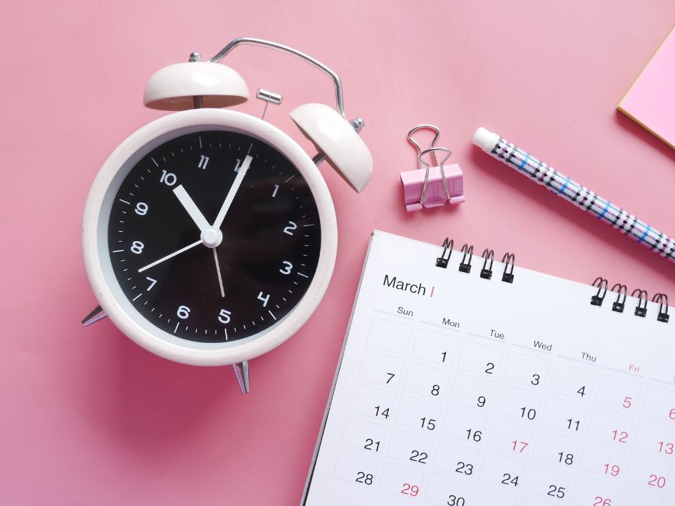 schedule using a calendar simple meal planning needs a Calendar, clock and planning tools