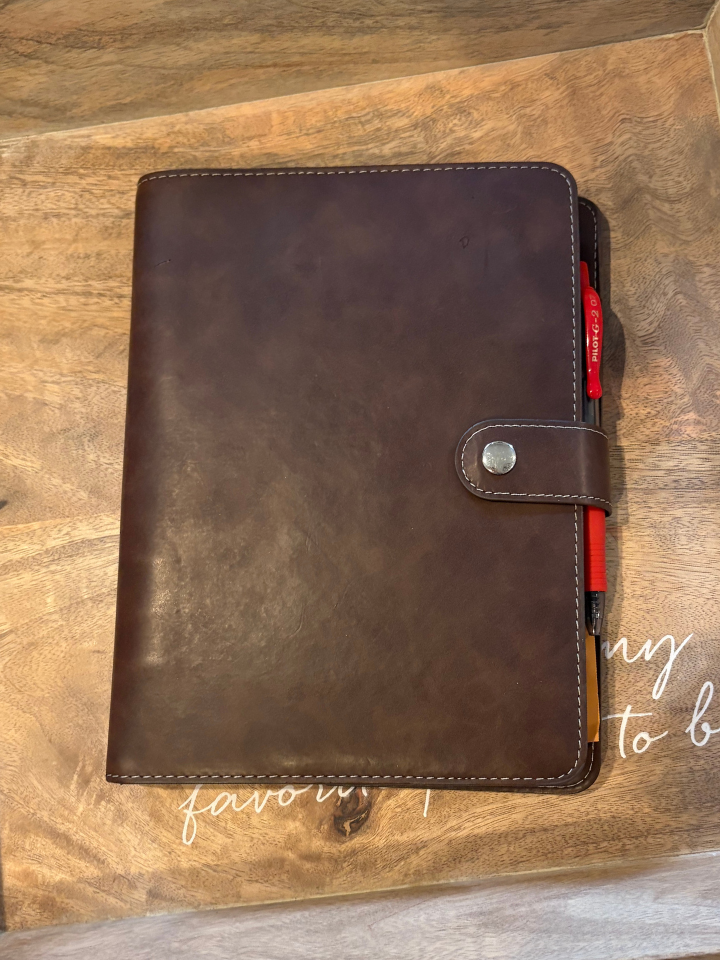 Leather binder